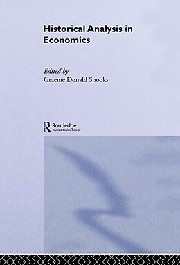 E-Book (epub) Historical Analysis in Economics von 