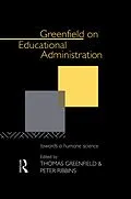 E-Book (pdf) Greenfield on Educational Administration von 