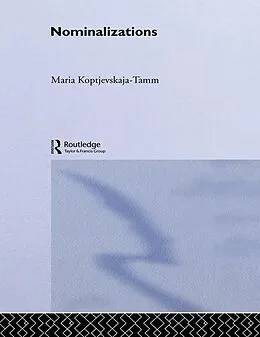 E-Book (epub) Nominalizations von Maria Koptjevskaja-Tamm