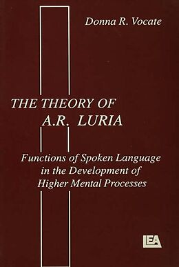 eBook (pdf) The theory of A.r. Luria de Donna R. Vocate