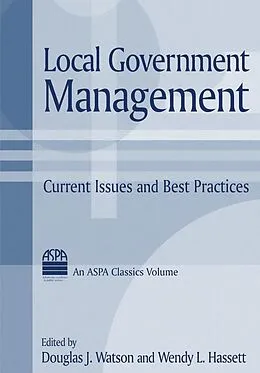 ePUB Local Government Management von Douglas J. Watson, Wendy L. Hassett