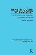 E-Book (epub) Genetic Codes of Culture? von William R. Schultz