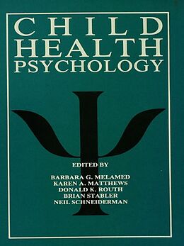 eBook (pdf) Child Health Psychology de 
