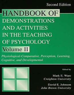 E-Book (pdf) Handbook of Demonstrations and Activities in the Teaching of Psychology von 