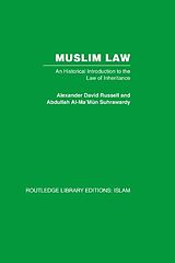 eBook (epub) Muslim Law de Alexander David Russell