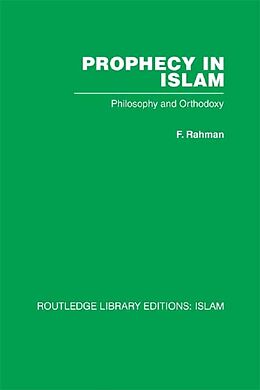 eBook (epub) Prophecy in Islam de F. Rahman