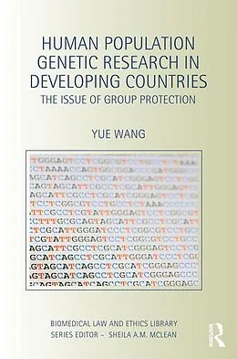E-Book (pdf) Human Population Genetic Research in Developing Countries von Yue Wang