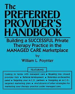 E-Book (pdf) The Preferred Provider's Handbook von William L. Poynter