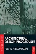 E-Book (epub) Architectural Design Procedures von Arthur Thompson
