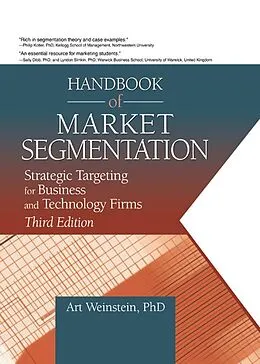 E-Book (pdf) Handbook of Market Segmentation von Art Weinstein