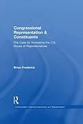 E-Book (epub) Congressional Representation & Constituents von Brian Frederick