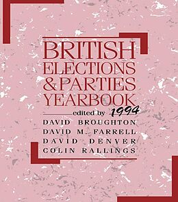 E-Book (epub) British Elections and Parties Yearbook 1994 von David Broughton