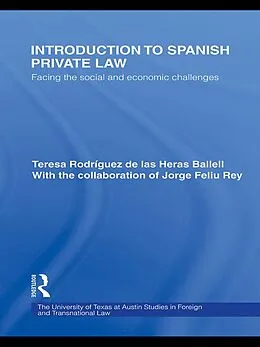 E-Book (epub) Introduction to Spanish Private Law von Teresa Rodriguez de las Heras Ballell