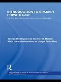E-Book (pdf) Introduction to Spanish Private Law von Teresa Rodriguez de las Heras Ballell