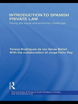 E-Book (pdf) Introduction to Spanish Private Law von Teresa Rodriguez de las Heras Ballell