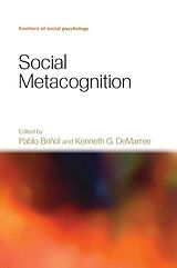eBook (epub) Social Metacognition de 