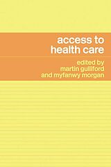 eBook (epub) Access to Health Care de 