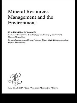 E-Book (epub) Mineral Resources Management and the Environment von U. Aswathanarayana