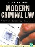 E-Book (epub) Modern Criminal Law von Mike Molan