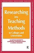 E-Book (epub) Researching into Teaching Methods von Clinton Bennett, Lorraine Foreman-Peck, Chris (All Senior Lecturers Higgins
