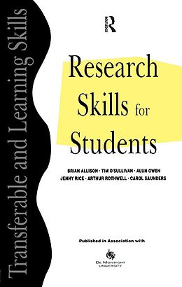 eBook (epub) Research Skills for Students de Brian Allison, Anne Hilton, Tim O'Sullivan