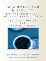 eBook (epub) Impairment and Disability de Sheila Mclean, Laura Williamson