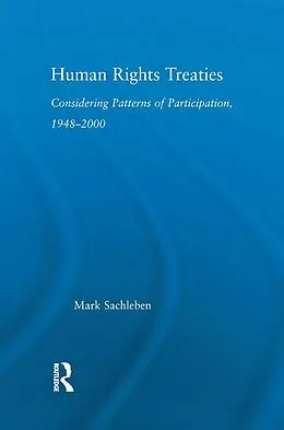E-Book (epub) Human Rights Treaties von Mark Sachleben