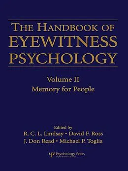 ePUB The Handbook of Eyewitness Psychology: Volume II von 