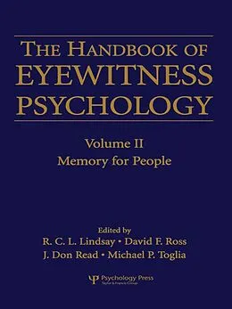 PDF The Handbook of Eyewitness Psychology: Volume II von 