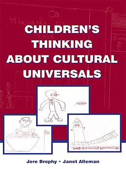E-Book (epub) Children's Thinking About Cultural Universals von Jere Brophy, Janet Alleman