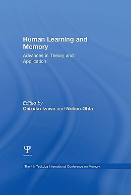 E-Book (epub) Human Learning and Memory von 