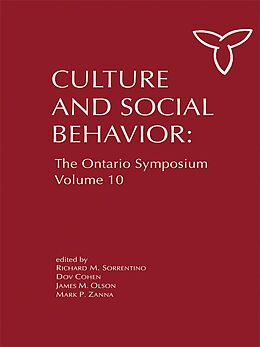 E-Book (pdf) Culture and Social Behavior von 