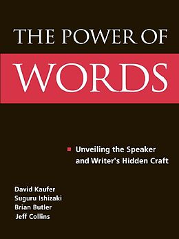 E-Book (pdf) The Power of Words von David S. Kaufer, Suguru Ishizaki, Brian S. Butler
