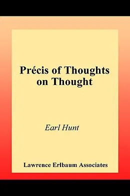 E-Book (pdf) Thoughts on Thought von Earl Hunt