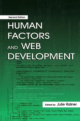 E-Book (epub) Human Factors and Web Development von Mark J. Anderson, Patrick J. Whitcomb