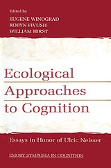 eBook (epub) Ecological Approaches to Cognition de 