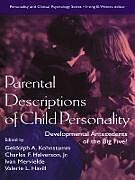 E-Book (epub) Parental Descriptions of Child Personality von 