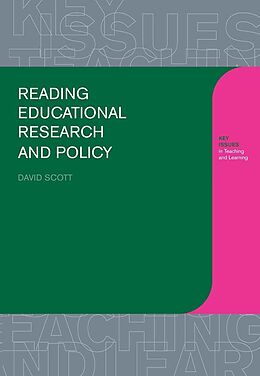 E-Book (epub) Reading Educational Research and Policy von David Scott