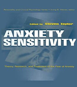 eBook (epub) Anxiety Sensitivity de 