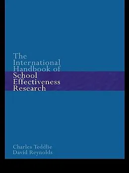 E-Book (pdf) The International Handbook of School Effectiveness Research von David Reynolds, Charles Teddlie