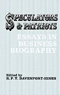E-Book (epub) Speculators and Patriots von R. P. T. Davenport-Hines