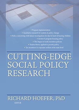 E-Book (epub) Cutting-Edge Social Policy Research von 