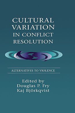 E-Book (epub) Cultural Variation in Conflict Resolution von 