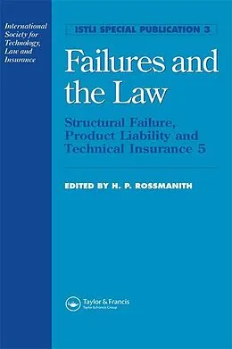 E-Book (pdf) Failures and the Law von H. P. Rossmanith