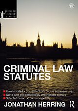 eBook (pdf) Criminal Law Statutes 2012-2013 de Jonathan Herring