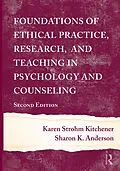 E-Book (pdf) Foundations of Ethical Practice, Research, and Teaching in Psychology and Counseling von Karen Strohm Kitchener, Sharon K. Anderson