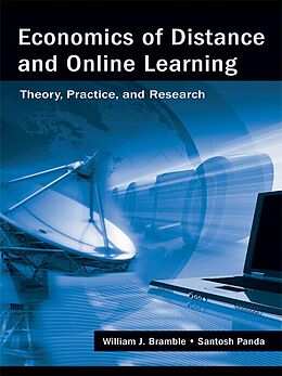 eBook (epub) Economics of Distance and Online Learning de 