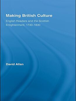 E-Book (epub) Making British Culture von David Allan