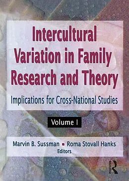 ePUB Intercultural Variation in Family Research and Theory von Roma S Hanks, Marvin B Sussman