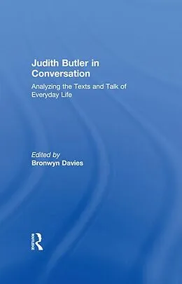 E-Book (epub) Judith Butler in Conversation von Bronwyn Davies